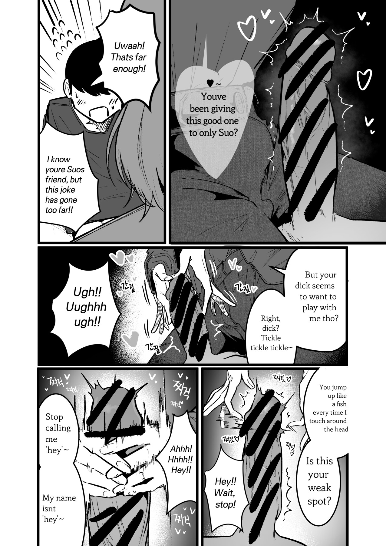 Hentai Manga Comic-Living with chubby bullies3-Read-14